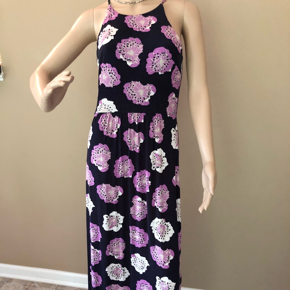Loft floral maxi